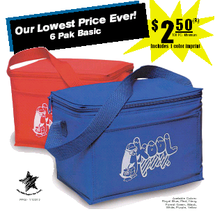 6 Pak Basic Cooler