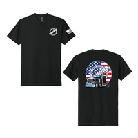 Wanship Patriotic Truck Tee - Black